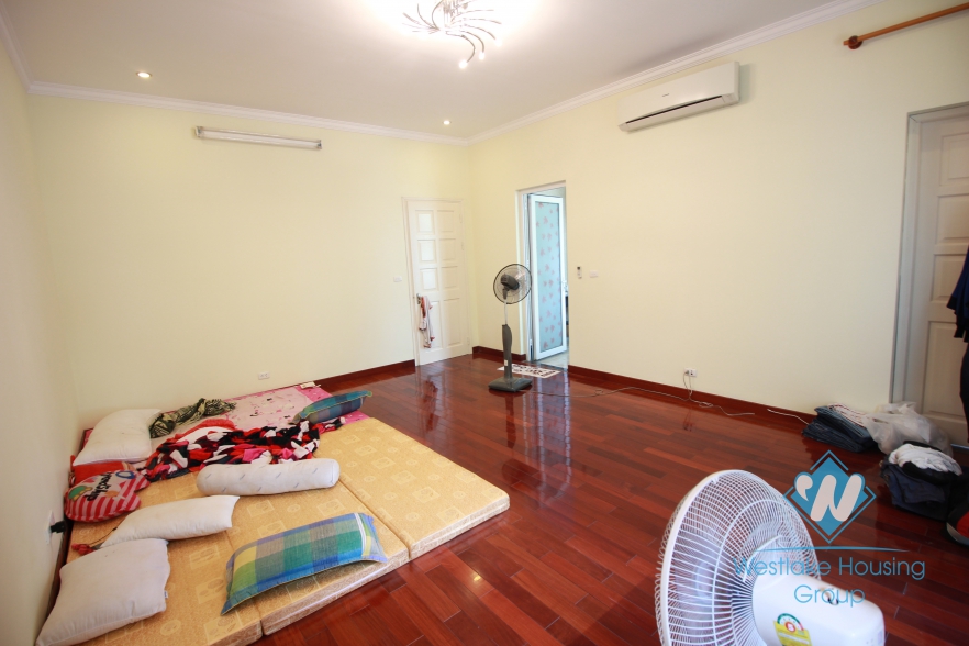 Unfurished amazing villa for rent in Ciputra, Tay Ho, Hanoi