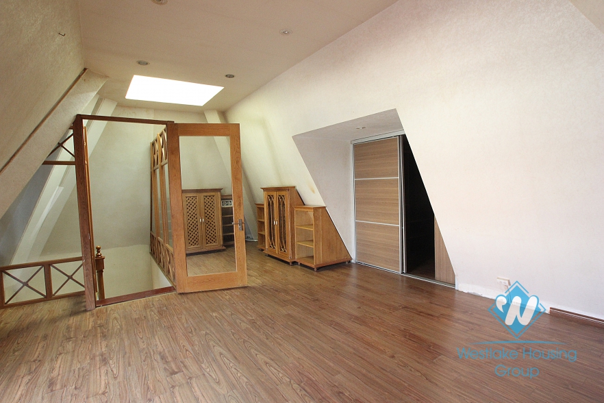 Big house with full furniture for rent in Ciputra, Tay Ho, Ha Noi