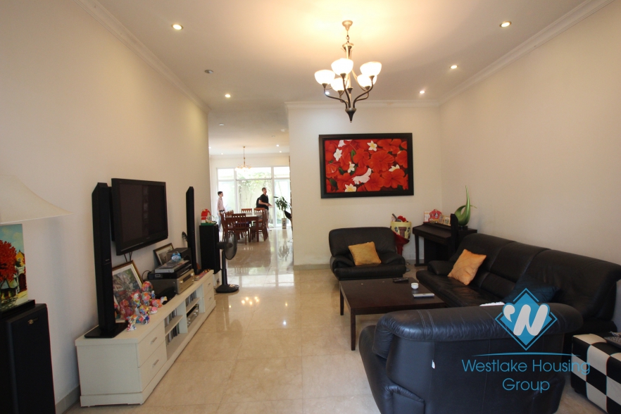 House with nice furniture available for rent in Ciputra compound, Tay Ho, Hanoi