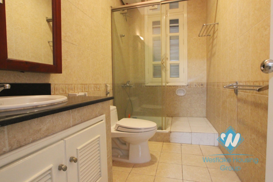 Bright house available for rent in Ciputra, Tay Ho, Hanoi.
