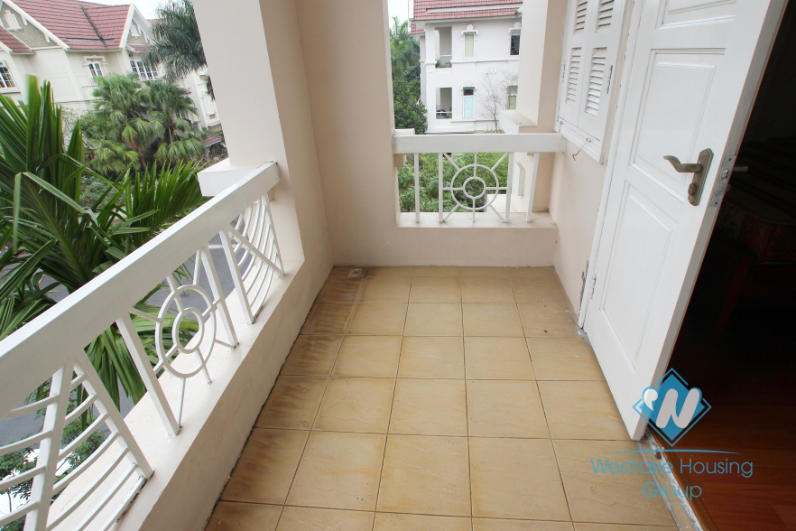 Bright house available for rent in Ciputra, Tay Ho, Hanoi.