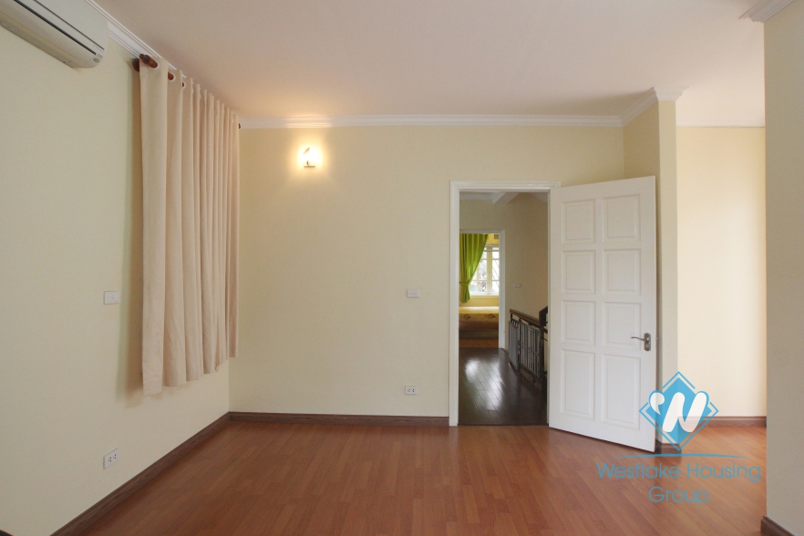Bright house available for rent in Ciputra, Tay Ho, Hanoi.
