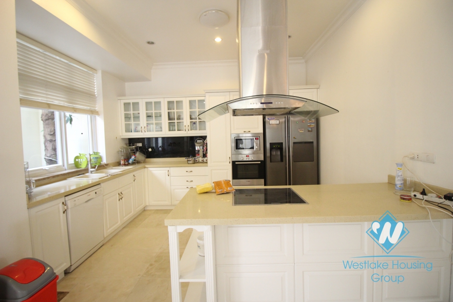 Luxury house for lease in Ciputra compound, Tay Ho, Hanoi