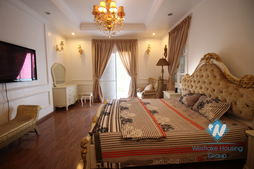 Luxury house for lease in Ciputra compound, Tay Ho, Hanoi