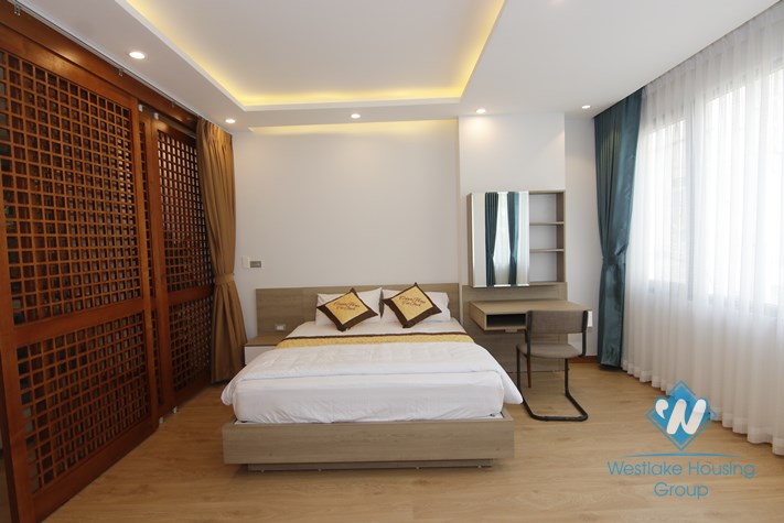 Brand new 1 bedroom apartment in Truc Bach with nice terrace