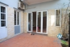 4-floor house with nice yard for rent in Tay Ho district .