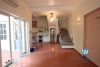 4-floor house with nice yard for rent in Tay Ho district .