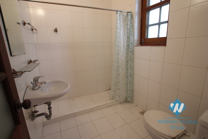 Beautiful house with big yard for rent in Tay Ho, Ha Noi.