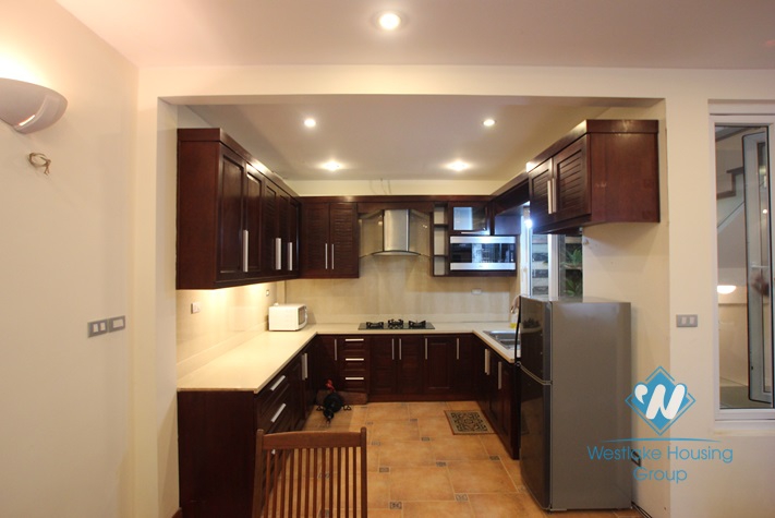 Nice house with 4 bedrooms for rent in To Ngoc Van st, Tay Ho district.