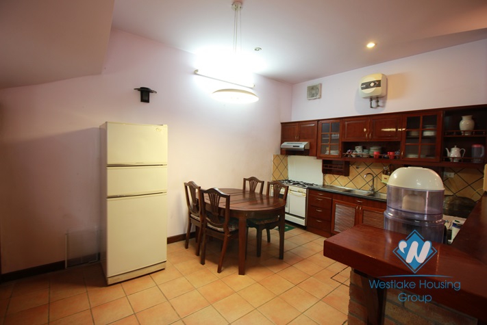 Nice 4 stories house for rent in Nghi Tam village, Tay Ho, Hanoi 