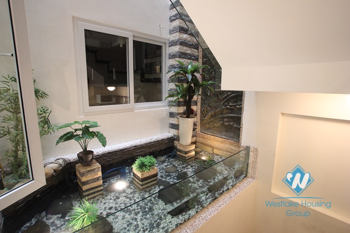 Nice house with 4 bedrooms for rent in To Ngoc Van st, Tay Ho district.