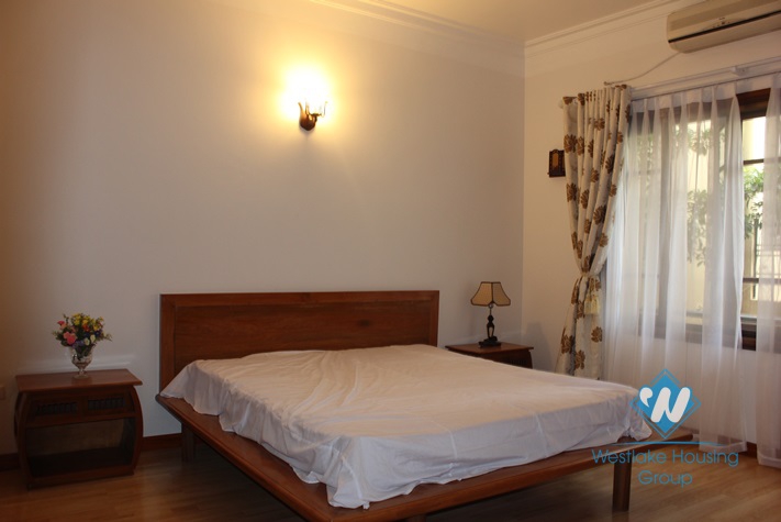 Nice house for rent in Au Co street, Tay Ho, Hanoi