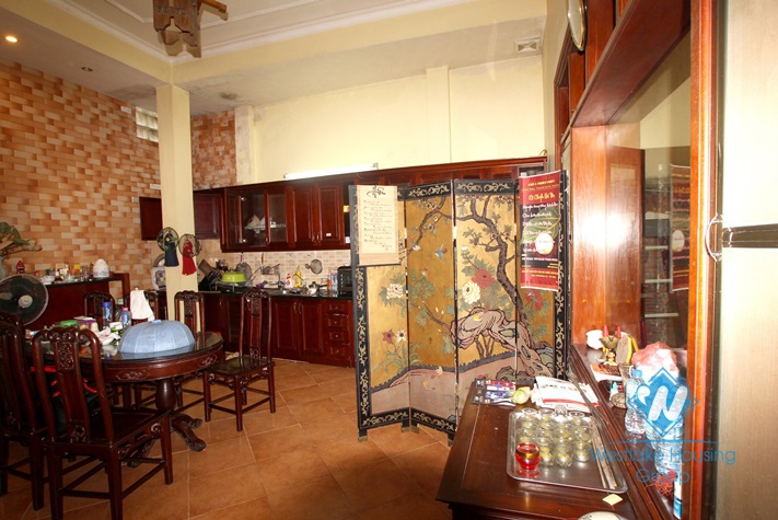 Beautiful house for rent with 4 floors in Tay Ho street, Tay Ho district, Hanoi