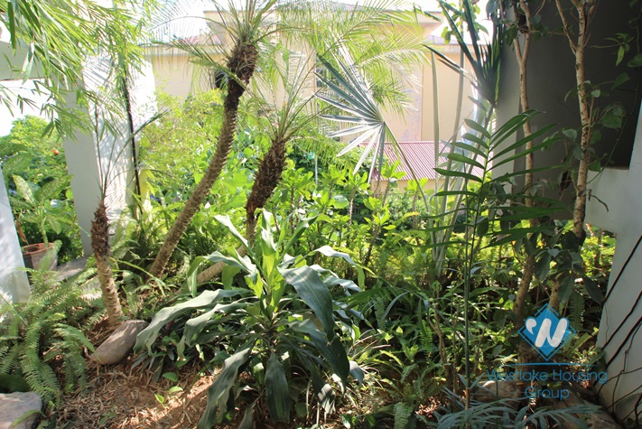 Morden design and new house for rent in Tay Ho area, Ha Noi