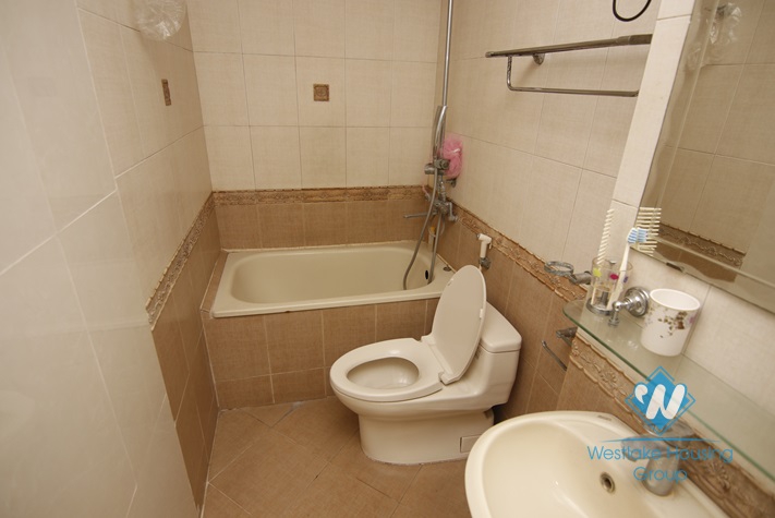 Five bedrooms house for rent in Ba Dinh district, Hanoi.