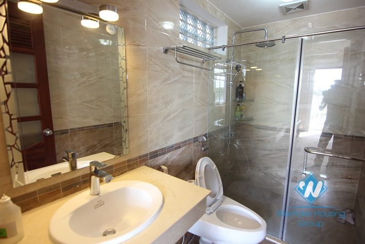 House with 4 bedrooms for rent in Yen Phu Village, Tay Ho, Ha Noi