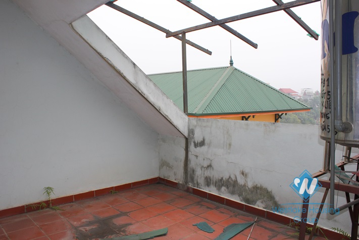 Cosy house for rent in Au Co street, Tay Ho District, Ha Noi