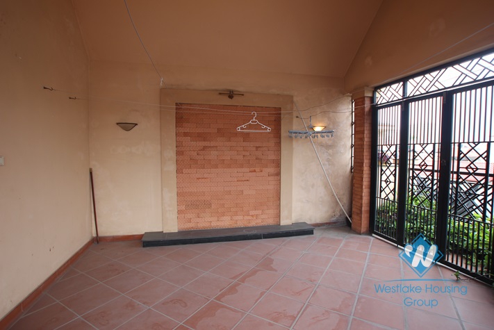 Large house on the street for rent in Linh Lang street, Ba Dinh district, Hanoi 