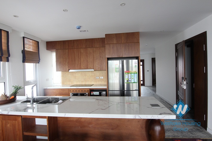 A luxury 4 bedroom apartment for rent in Tay Ho area