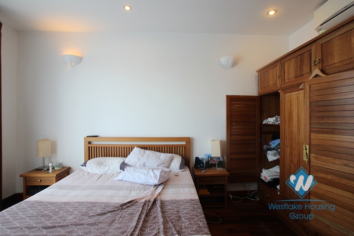 Lake view 02 bedroom apartment for rent in Westlake area, Hanoi- fully furnished
