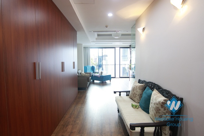 Brand new two bedrooms apartment for rent in Truc Bach area, Ha Noi