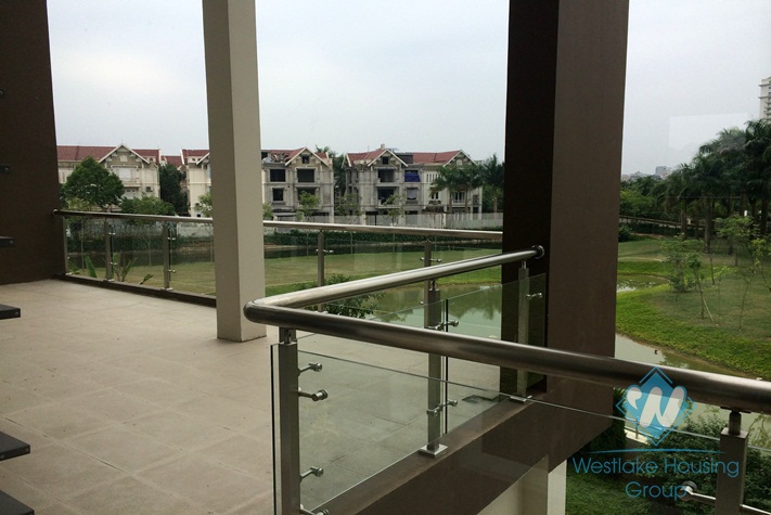 Brand new villa for rent in Ciputra, large garden & great view