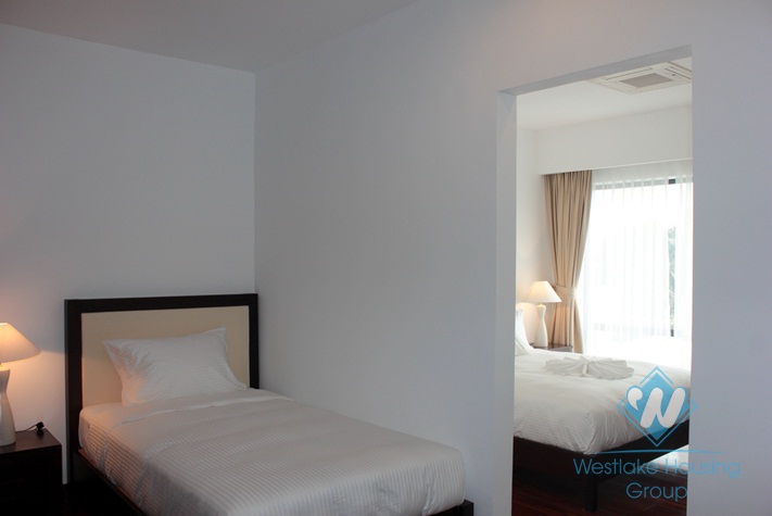 Three bedroom luxury apartment for lease in Elegant Suites, Dang Thai Mai, Tay Ho, Hanoi