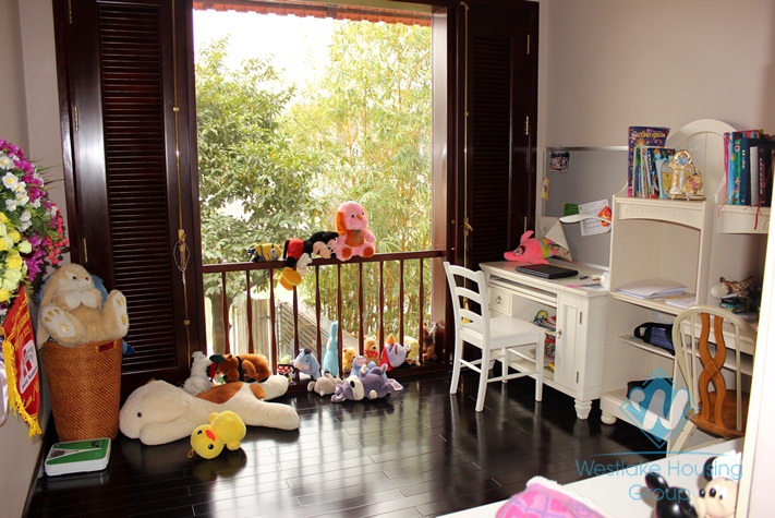 High quality house with modern furniture for lease in Ciputra, Tay Ho, Hanoi