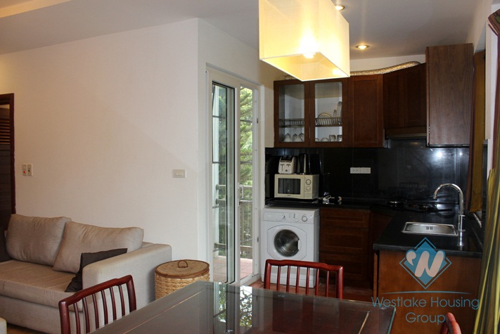 01 bedroom apartment for rent in Tay Ho, Ha Noi.