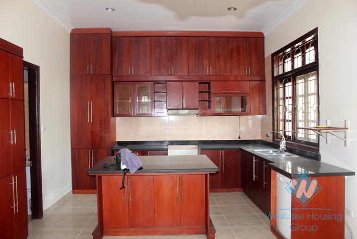Large unfurnished house available for rent in Ciputra, Tay Ho, Hanoi