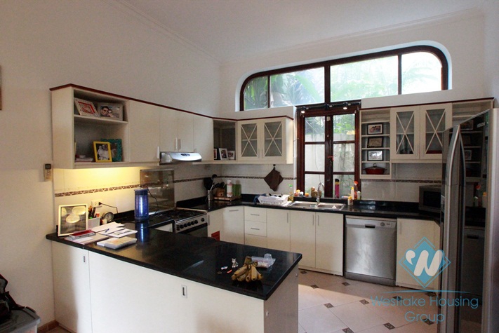 Quality house with swimming pool for rent in Tay Ho area