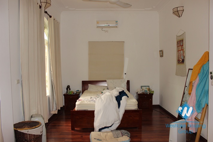 3 bedrooms house with large yard for rent in To Ngoc Van st, Tay Ho, Ha Noi