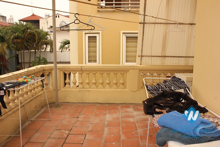 3 bedrooms house with large yard for rent in To Ngoc Van st, Tay Ho, Ha Noi