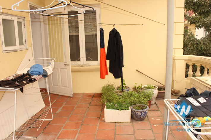 3 bedrooms house with large yard for rent in To Ngoc Van st, Tay Ho, Ha Noi