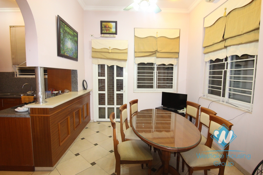 Cozy 4 bedroom house for rent in Doi Can, Ba Dinh