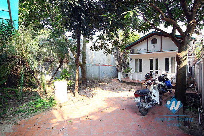Beautiful garden house for rent in Tay Ho District, Hanoi.