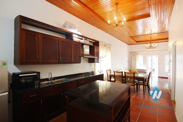 Beautiful garden house for rent in Tay Ho District, Hanoi.