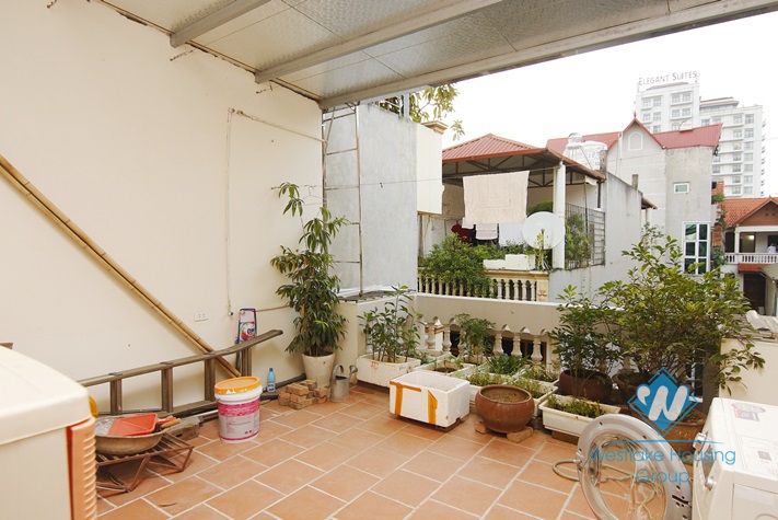 Nice 04 bedrooms house for rent in Dang Thai Mai Street, Tay Ho district.