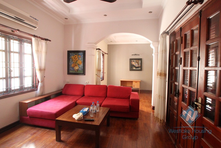 Nice colonial house rental with 4 bedrooms in To Ngoc Van, Tay Ho, Ha Noi