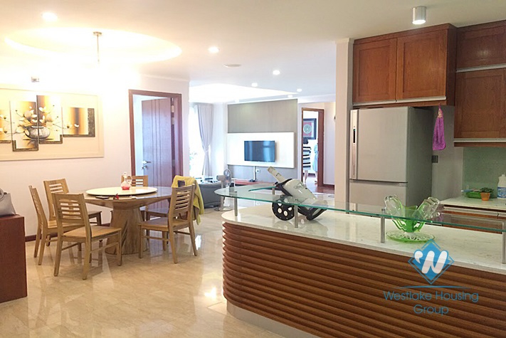 A beautiful and well-furnished 3 bedroom apartment for rent in Ciputra