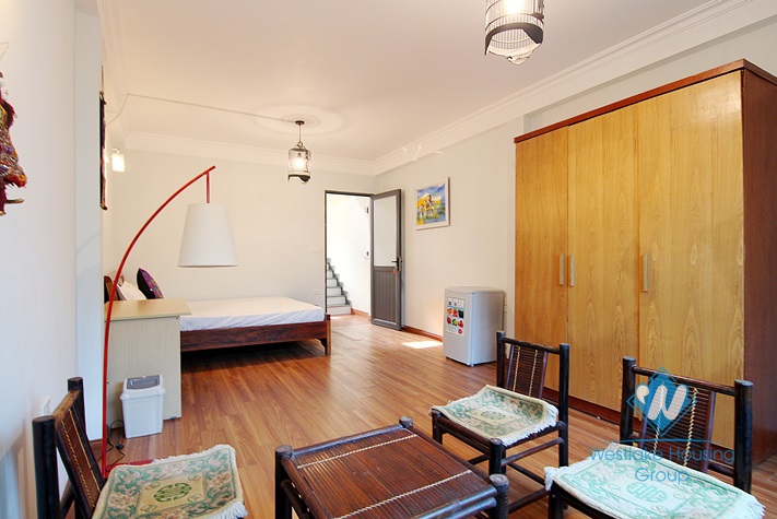 Three bedrooms house for rent in Yen Hoa, Tay Ho area.