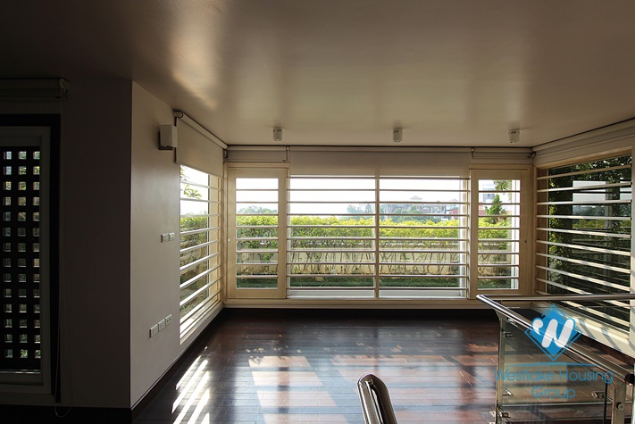 Gorgeous house with big living room in Westlake Tay Ho, Hanoi, Vietnam area for rent 