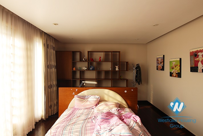 Gorgeous house with big living room in Westlake Tay Ho, Hanoi, Vietnam area for rent 