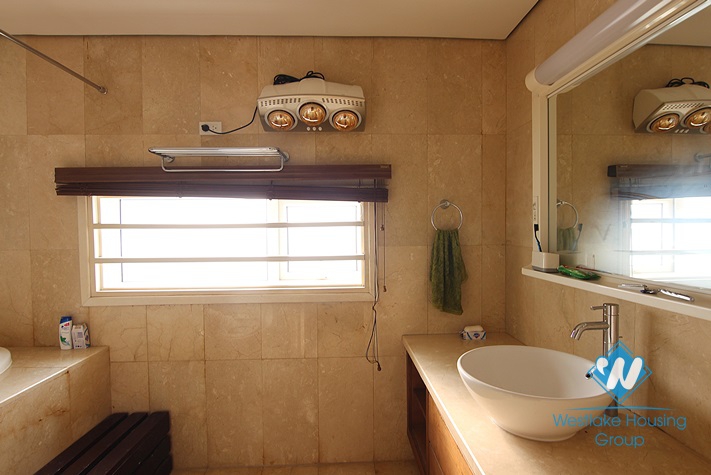 Gorgeous house with big living room in Westlake Tay Ho, Hanoi, Vietnam area for rent 