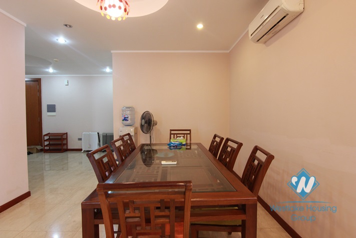 A beautiful and classic 3 bedroom apartment for rent in Ciputra L Tower