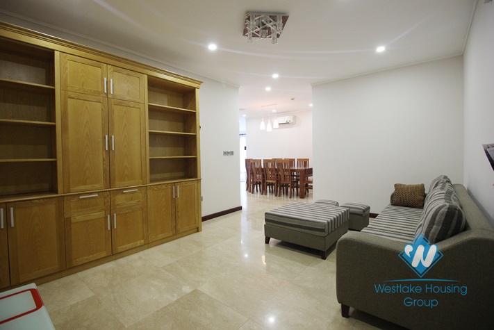 A beautiful and newly-finished 3 bedroom apartment for rent in Ciputra L Tower