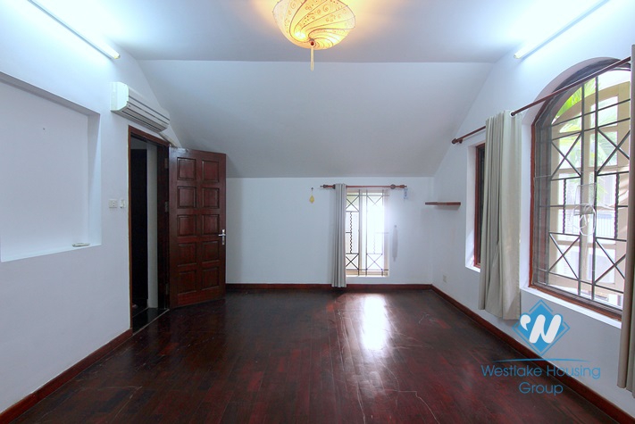 Nice house with a yard in To Ngoc Van, Tay Ho
