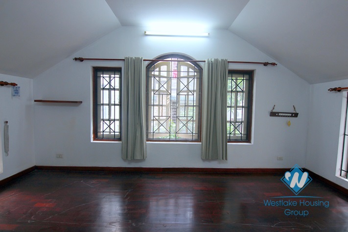Nice house with a yard in To Ngoc Van, Tay Ho