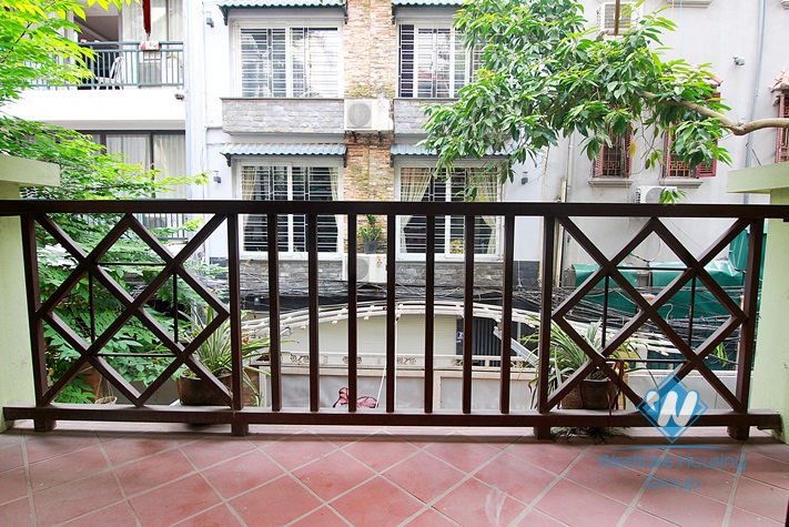 Nice house with a yard in To Ngoc Van, Tay Ho