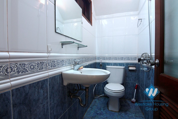 Three bedrooms house with big terrace for rent in Tay Ho area.